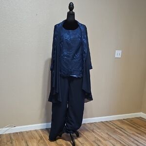 Elegant Navy Women's Jumpsuit